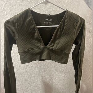Green Garage crop top